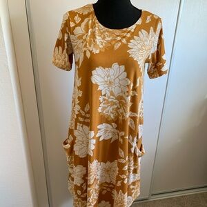 London Bridges floral dress pockets no tag size xl Read spring